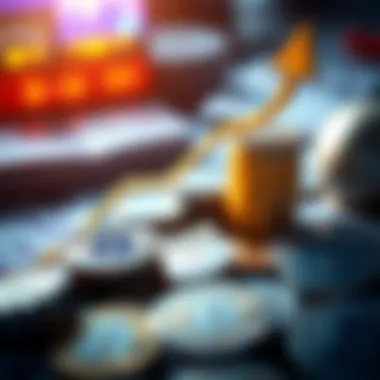 Conceptual representation of financial growth