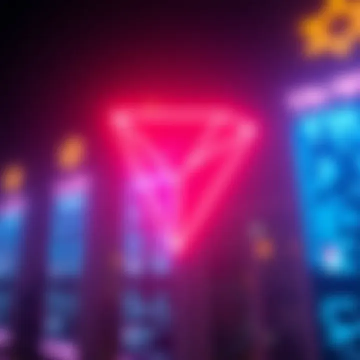 Magnificent 트론(TRON)의 세계: 디지털 엔터테인먼트의 혁신