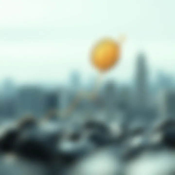 Graph depicting the rise of Ader Coin in the cryptocurrency market