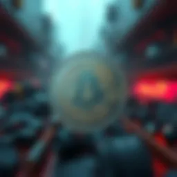 Conceptual representation of Alwive Coin as a digital currency