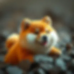 Visual representation of Baby Doge cryptocurrency growth