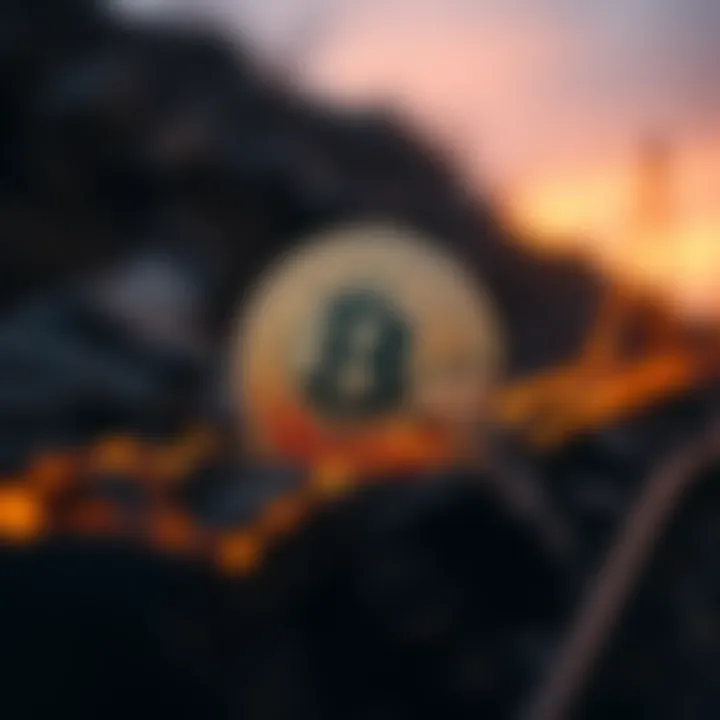 Visual representation of Bitcoin's growth trajectory