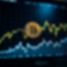 Historical Bitcoin price chart showing fluctuations and trends