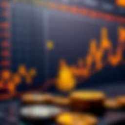 Graph illustrating Bitcoin index trends