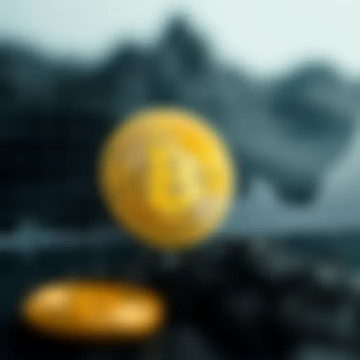 Graph illustrating Bitcoin market capitalization over time