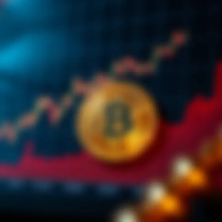 Graph depicting Bitcoin price volatility over time