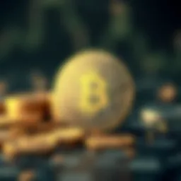 Conceptual representation of Bitcoin as a revolutionary digital asset