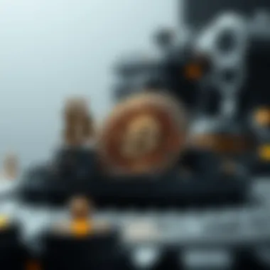 Blockchain Technology Behind NFTs Visual depiction of the blockchain technology that supports NFTs