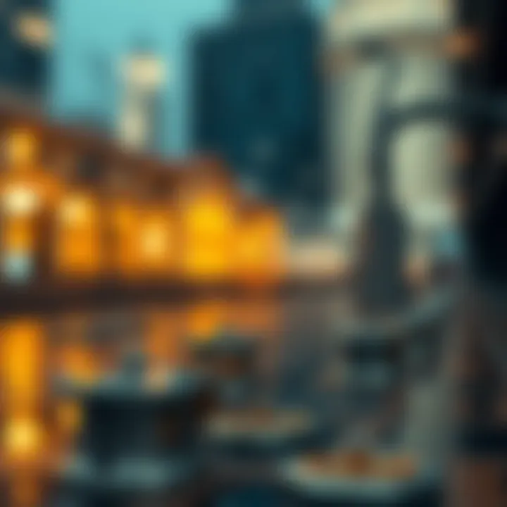 Illustration showing the core principles of blockchain technology