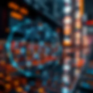 Blockchain technology visualization