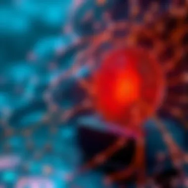 Illustration depicting blockchain security concepts