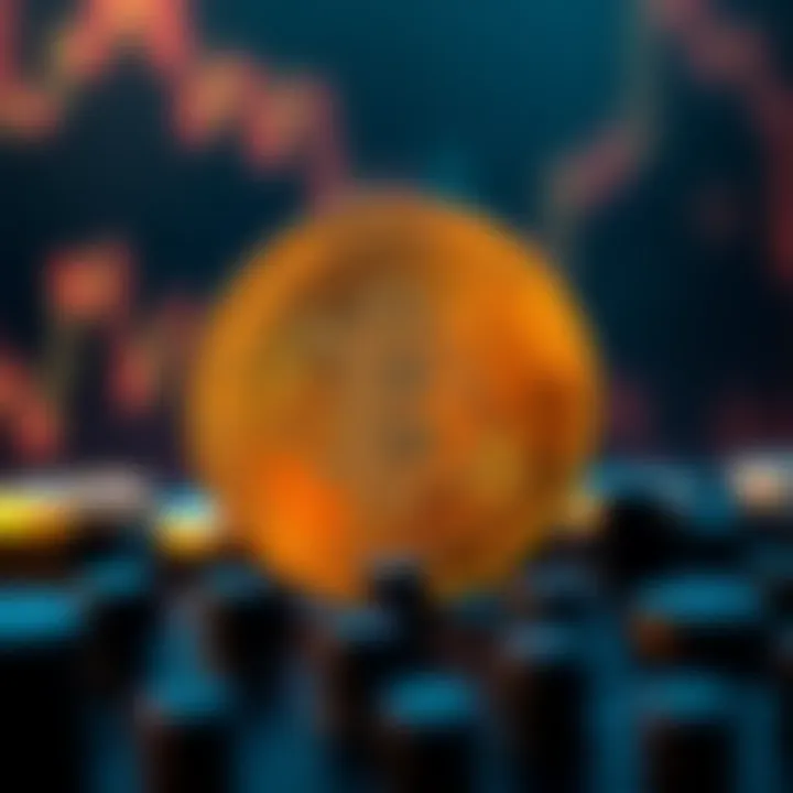 Conceptual illustration of Coin ETF mechanics