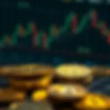 A digital representation of cryptocurrency trading margins