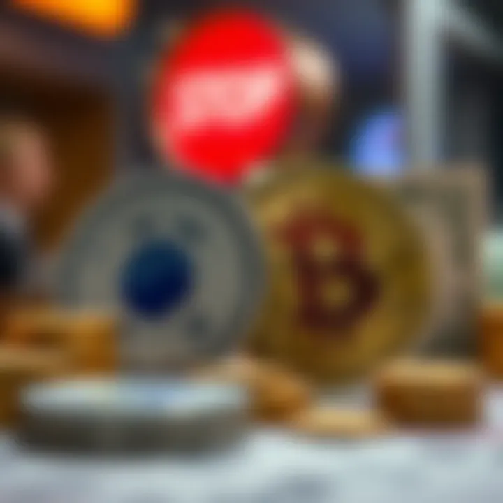 Visual comparing factors influencing the exchange rate between Won and Dollar