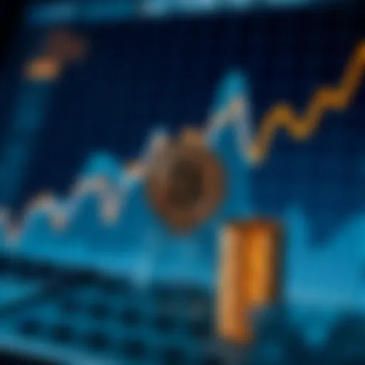 Graph depicting cryptocurrency transaction fees