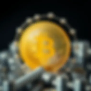 Integrating Cryptocurrency with Referral Systems Conceptual image of cryptocurrency integration in referral systems
