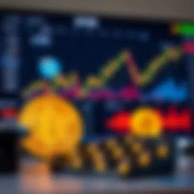 Dashboard of cryptocurrency market analysis