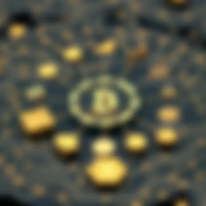 Cryptocurrency Ecosystem and Converters Diagram of cryptocurrency ecosystem including converters