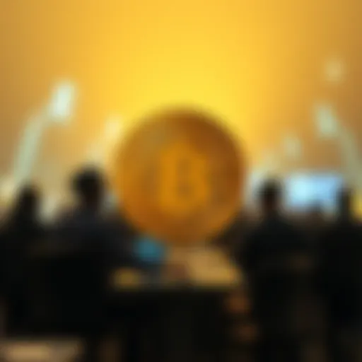 Visual representation of cryptocurrency job sectors