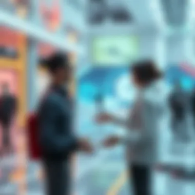 A futuristic vision of user interactions in Decentraland