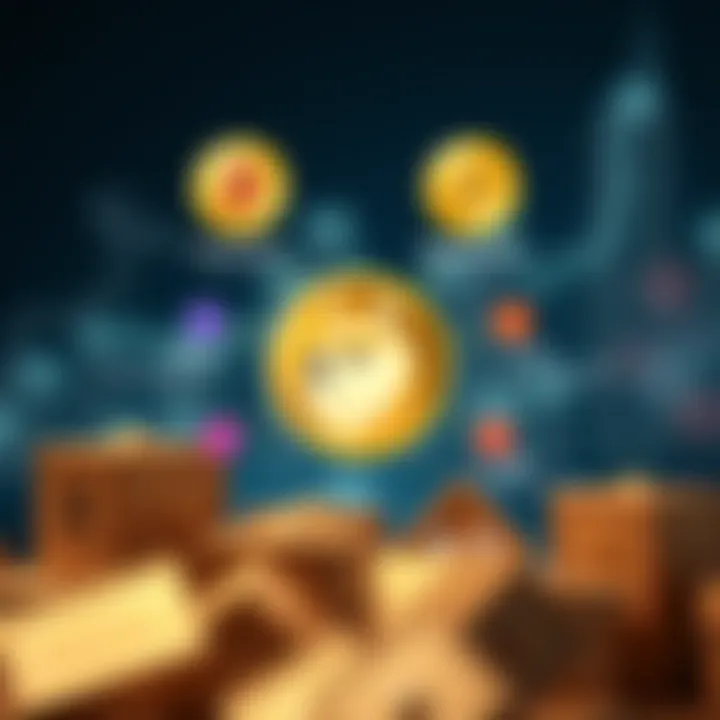 An infographic illustrating the factors contributing to Dogecoin's popularity among users
