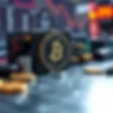 Visual representation of trading system components