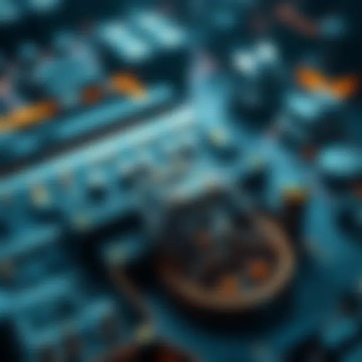 A detailed illustration of Everscale blockchain architecture showing its innovative structure.