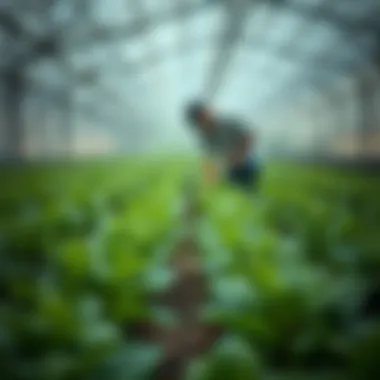 Modern farming technology in action