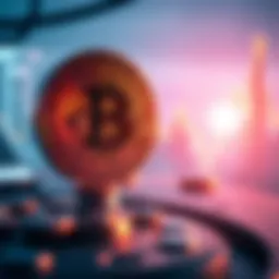 Conceptual illustration of fintech innovation