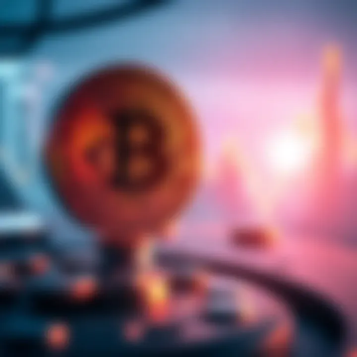 Conceptual illustration of fintech innovation