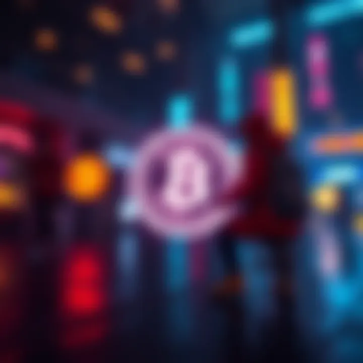 Conceptual artwork showcasing the future of NFTs