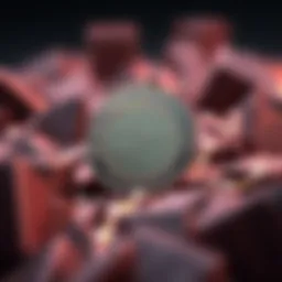 Visual representation of AI and blockchain integration in cryptocurrency