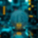 Representation of HBAR technology in blockchain