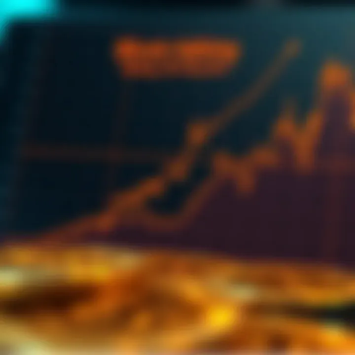 Historical chart showcasing previous Bitcoin halving events