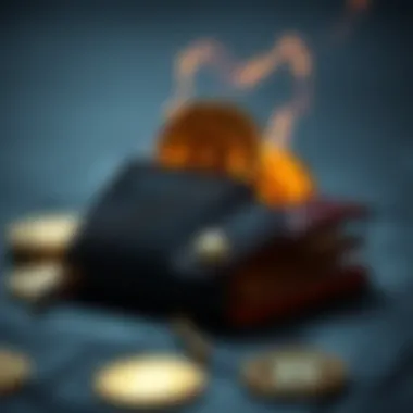 Understanding Hot Wallets Conceptual illustration of a hot wallet for cryptocurrency management