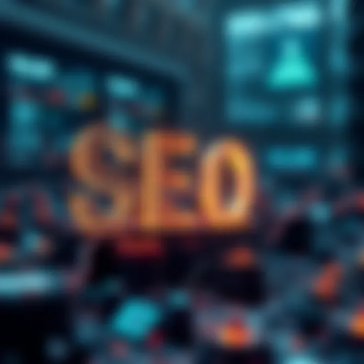 Visual representation of the impact of unethical SEO practices on the web ecosystem