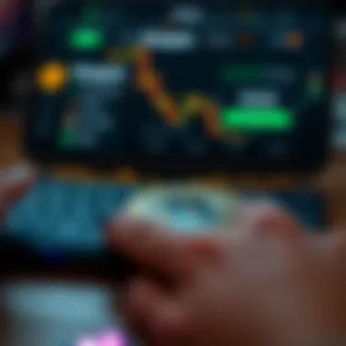 User interface of Kaspa Wallet