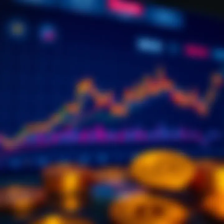 Market sentiment analysis chart for cryptocurrencies