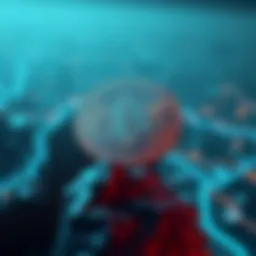 Conceptual representation of MetaCoin in the digital landscape