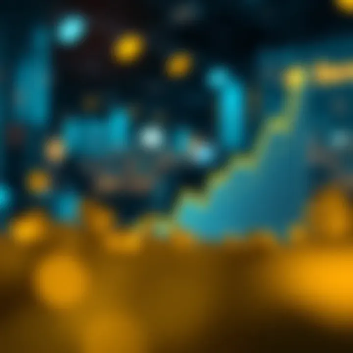 Graph showing future growth potential of Metadium in the blockchain industry