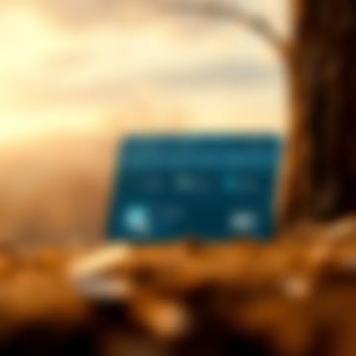 Illustration depicting the user interface of MetaMask wallet highlighting its features