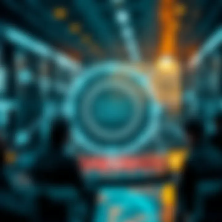 Conceptual illustration of a decentralized autonomous organization