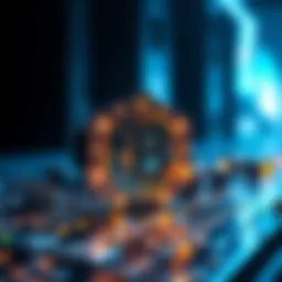 Conceptual representation of NFT technology