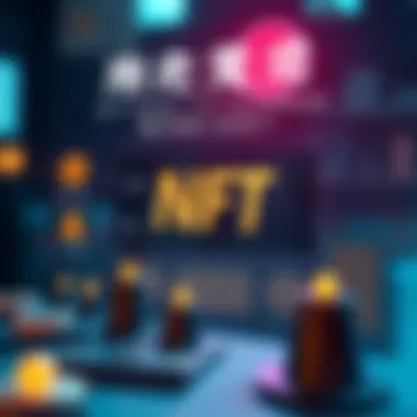 Infographic on NFT exchange mechanisms