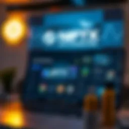 Visual representation of NFTX platform interface