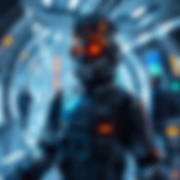 A futuristic depiction showcasing potential advancements in open platforms.