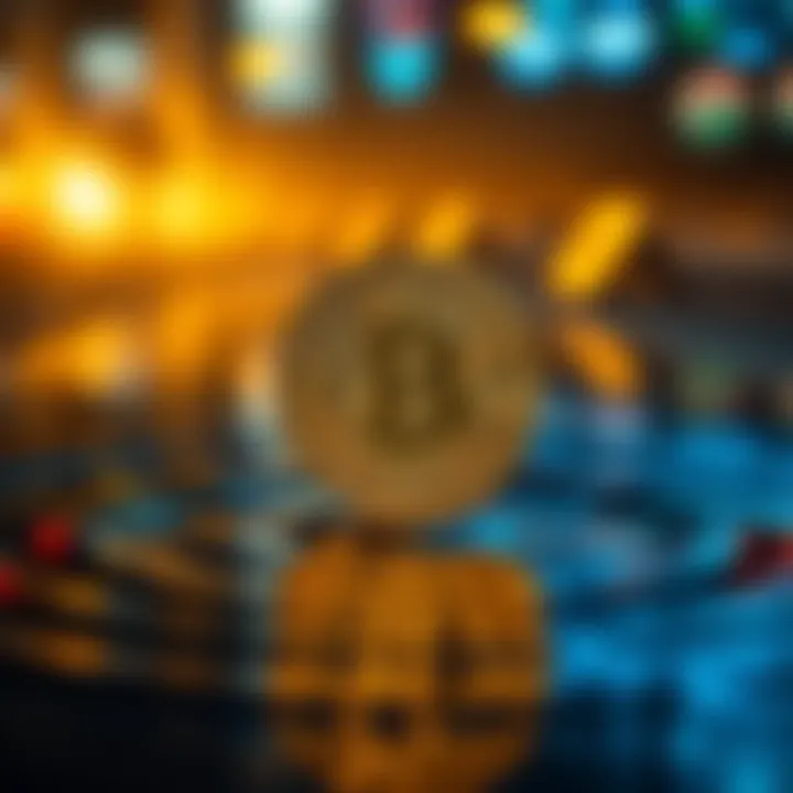 Visual representation of the ripple effect of legal decisions in the crypto market.