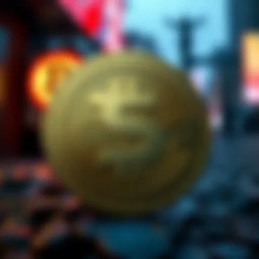 Symbolic representation of Saitama cryptocurrency