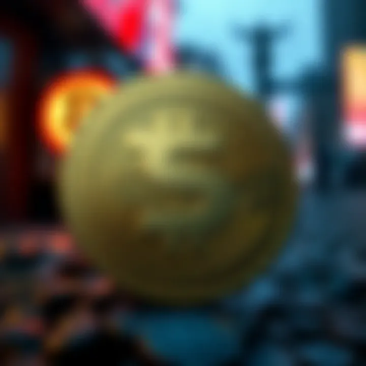 Symbolic representation of Saitama cryptocurrency