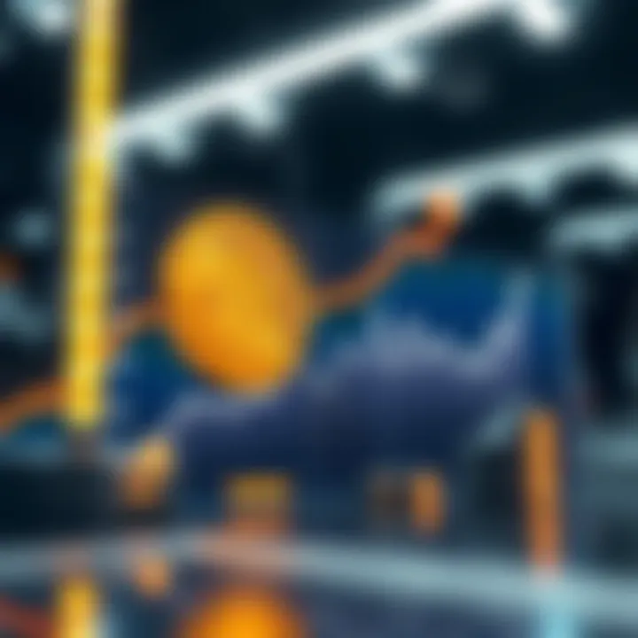 The Rise of Staking in Digital Assets Graph depicting the rise of staking in digital assets